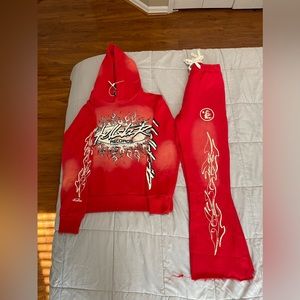 Brand new Hellstar sweatsuit